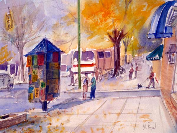 Franklin Street Art Prints UNC