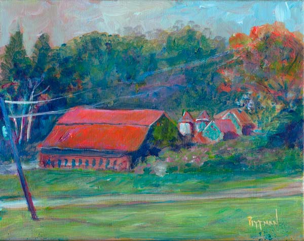 Old Farm Wagon at the John C Campbell Folk Art School
