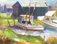 Fisher at Rest Print